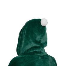 Afbeelding in Gallery-weergave laden, Luxe velours sherpa fleece hoodie groen
