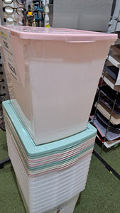 Opbergdoos met wielen 80l