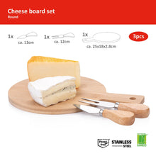 Afbeelding in Gallery-weergave laden, Snijplank met kaassnij set
