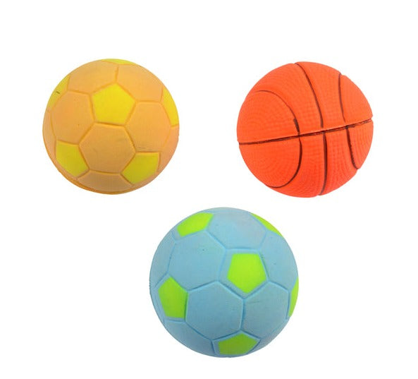 Speelbal rubber set van 3