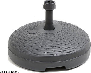Parasolvoet rond 20L rotan