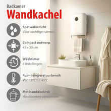 Afbeelding in Gallery-weergave laden, Verwarming badkamer met timer
