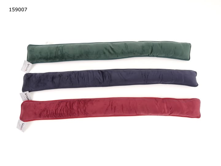 Tochtrol 90cm velours verzwaard