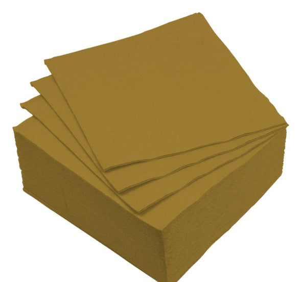 Servietten goud 40stuks