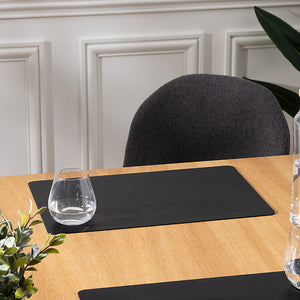 Placemat leather look 3 kleuren