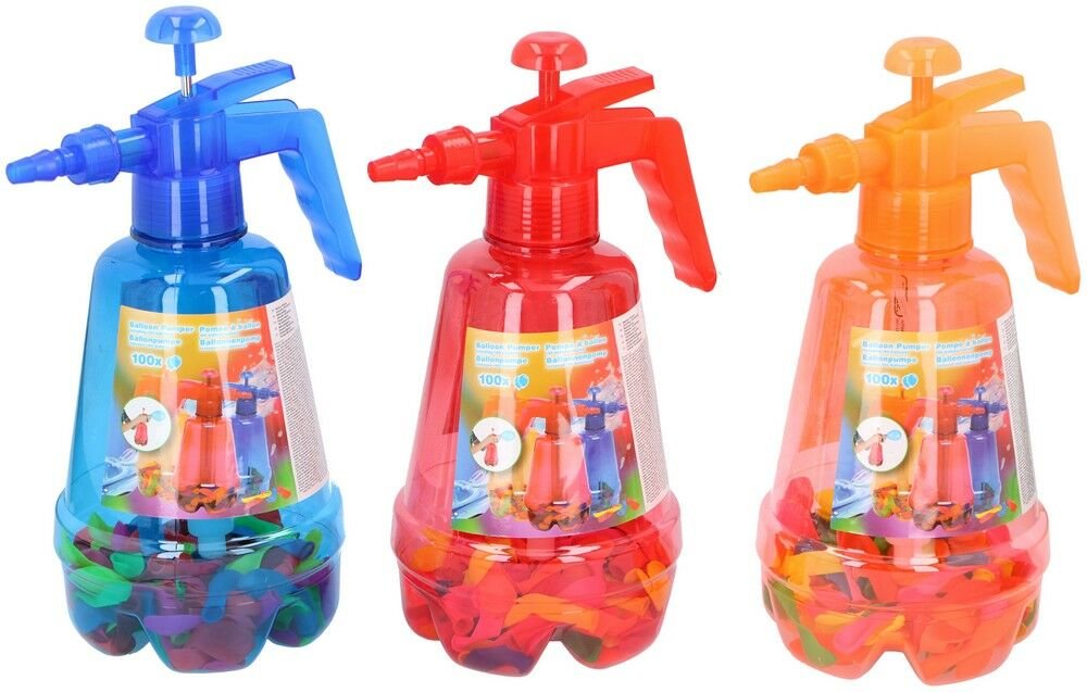 Waterballonnen met XXL pomp