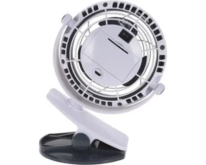 Ventilator met knijper batterijen en USB