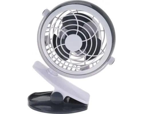Ventilator met knijper batterijen en USB
