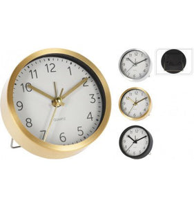 Wekker basic 3 kleuren retro