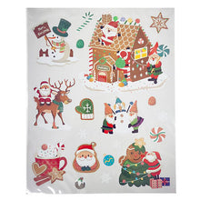 Afbeelding in Gallery-weergave laden, Raamstickers kerst 38x30cm Cookie
