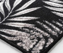 Afbeelding in Gallery-weergave laden, Deurtapijt 40x60cm Jungle black
