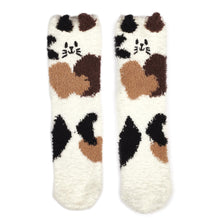 Afbeelding in Gallery-weergave laden, paar fluffy sokken dierenprint
