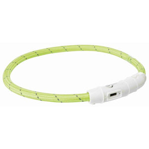 Honden halsband LED fluo XS-S