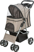 Afbeelding in Gallery-weergave laden, Honden buggy tot 15 kilo grijs of taupe
