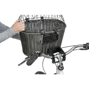 Fietsmand stuur dieren rietlook