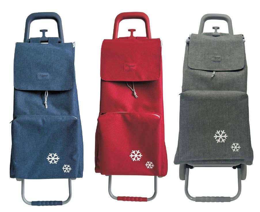 Boodschappentrolley Basic gekleurd