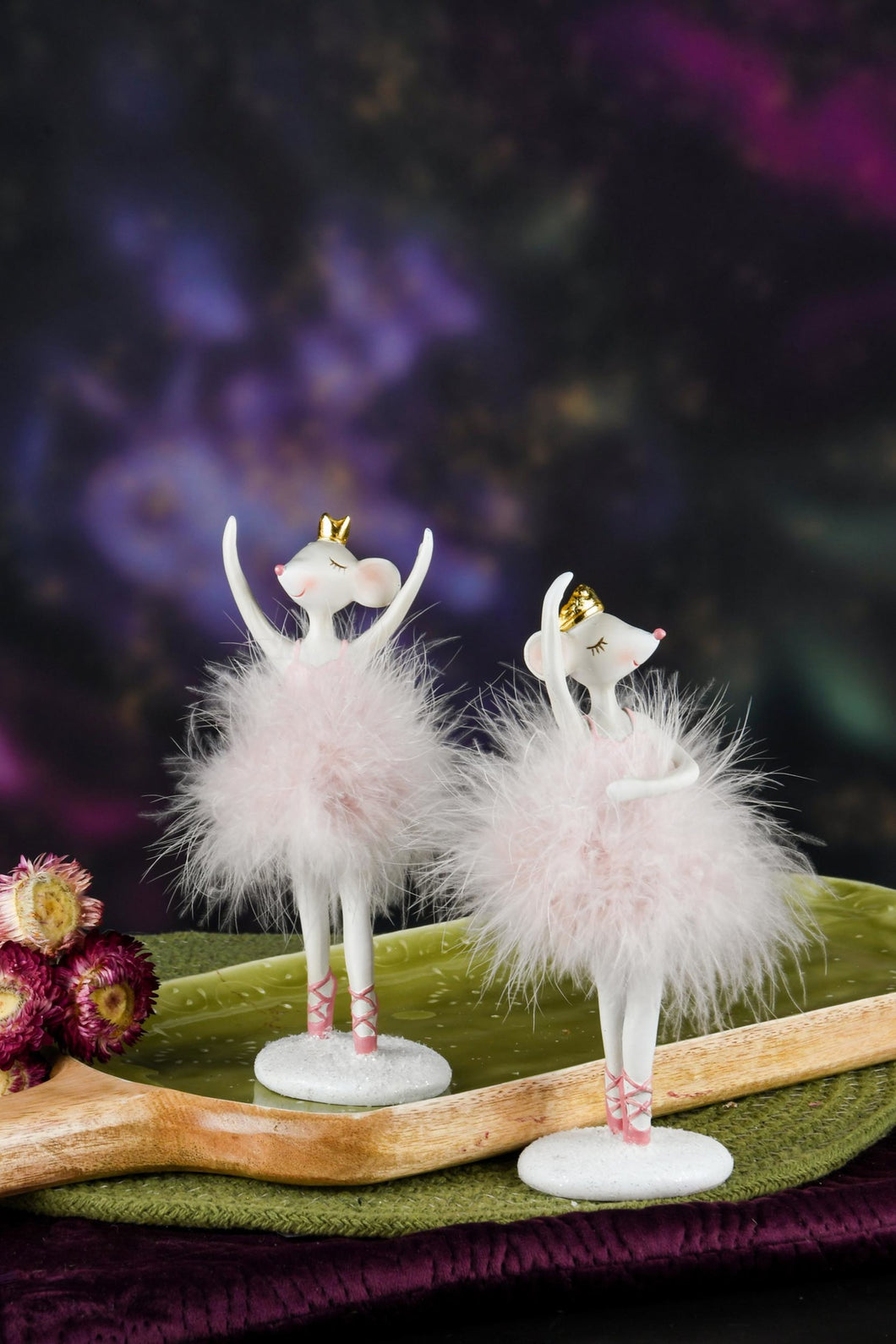 Muis ballerina fluffy H20cm