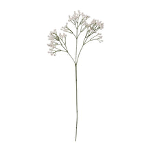 Afbeelding in Gallery-weergave laden, Kunst Gipskruid bloementakken wit 68cm
