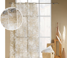 Afbeelding in Gallery-weergave laden, Gordijn Leaves beige 140x240cm PROMO 2 VOOR €35
