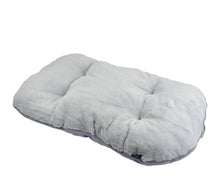 Afbeelding in Gallery-weergave laden, Dierenkussen dubbelzijdig super soft teddy grijs

