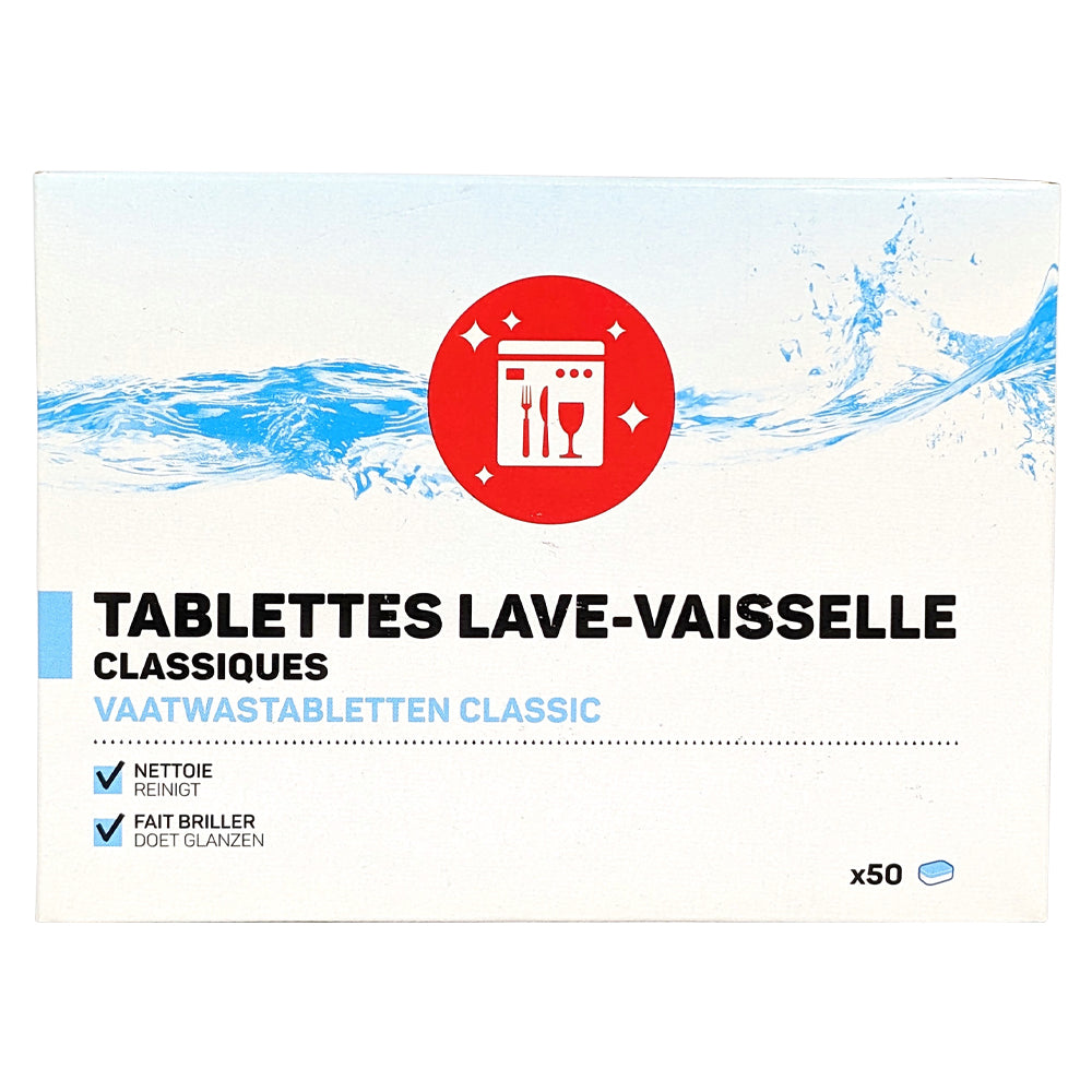 Vaatwastabletten 50 stuks