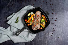 Afbeelding in Gallery-weergave laden, Pan gietijzer 28.5cm zwart
