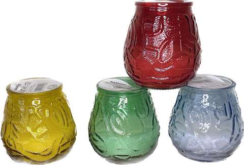 Kaars in glas groot