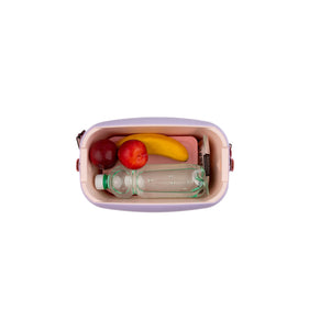 Koelbox 6l + 2 lunchboxen paars