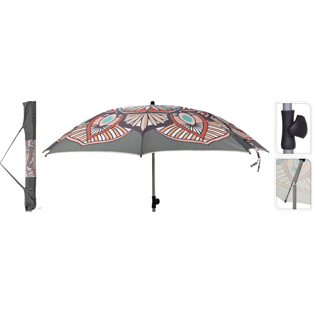 Parasol 2m knikbaar Mandala