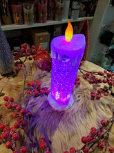 Afbeelding in Gallery-weergave laden, Led kaars met glitter en beweging
