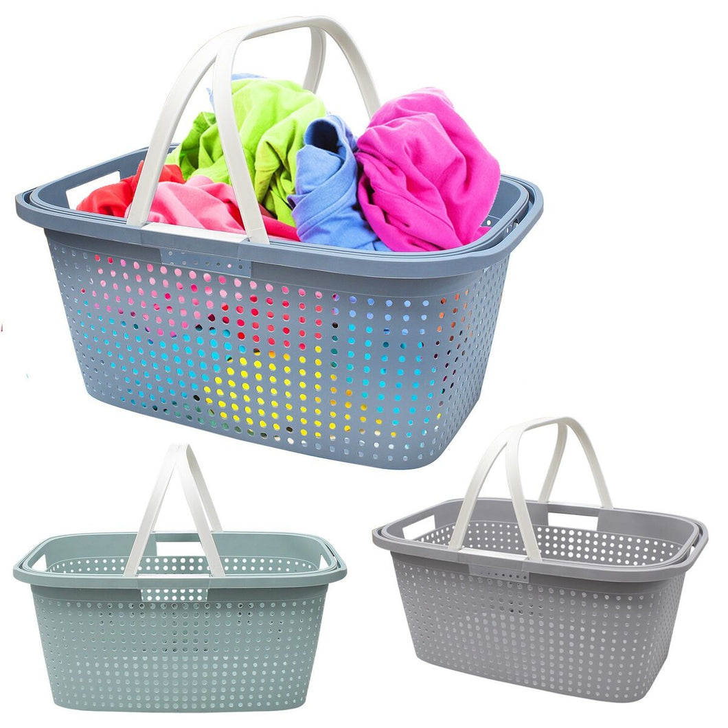 Wasmand met handgrepen XL