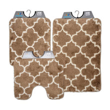 Afbeelding in Gallery-weergave laden, Badmat of wc mat marseille taupe
