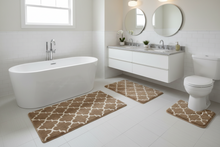 Afbeelding in Gallery-weergave laden, Badmat of wc mat marseille taupe
