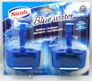 Wc hanger blauw water air