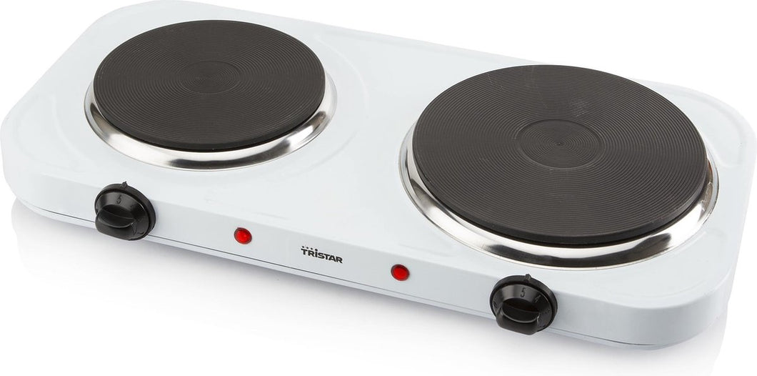 Kookplaat dubbel inox
