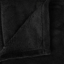 Afbeelding in Gallery-weergave laden, Plaid zwart 180x230cm
