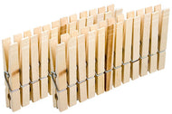 Wasknijpers hout set 20