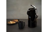 Pompthermos zwart