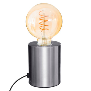 Tafellamp H10,5cm inox