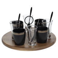 Apero set Jungle zwart 13delig