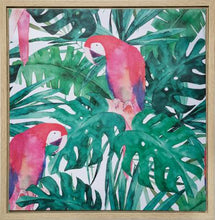Afbeelding in Gallery-weergave laden, Canvas met kader Jungle
