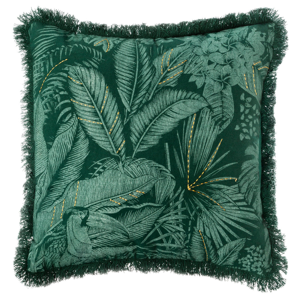 Kussenhoes Jungle broderie