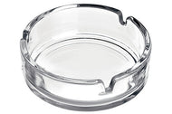 Asbak glas 10.6cm set van 2