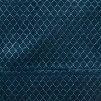 Gordijn velours verduisterend Snake blauw 140x260cm