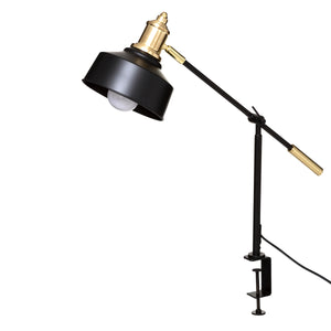 Bureaulamp met klem retro