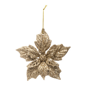 Hanger bloem goud