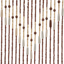 Afbeelding in Gallery-weergave laden, Deurgordijn houten parels 90x200cm

