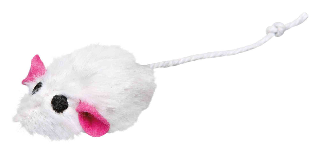 Kattenspeelgoed muis met kattenkruid in 6st