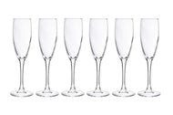 Champagneglazen set 6 19cl