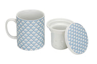 Theetas blauw